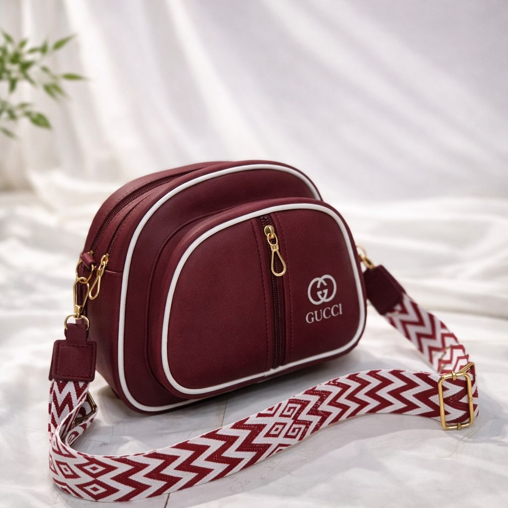Hand Bag maroon