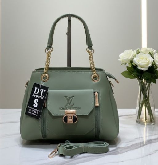 LV 3 Portion Bag pistachio green