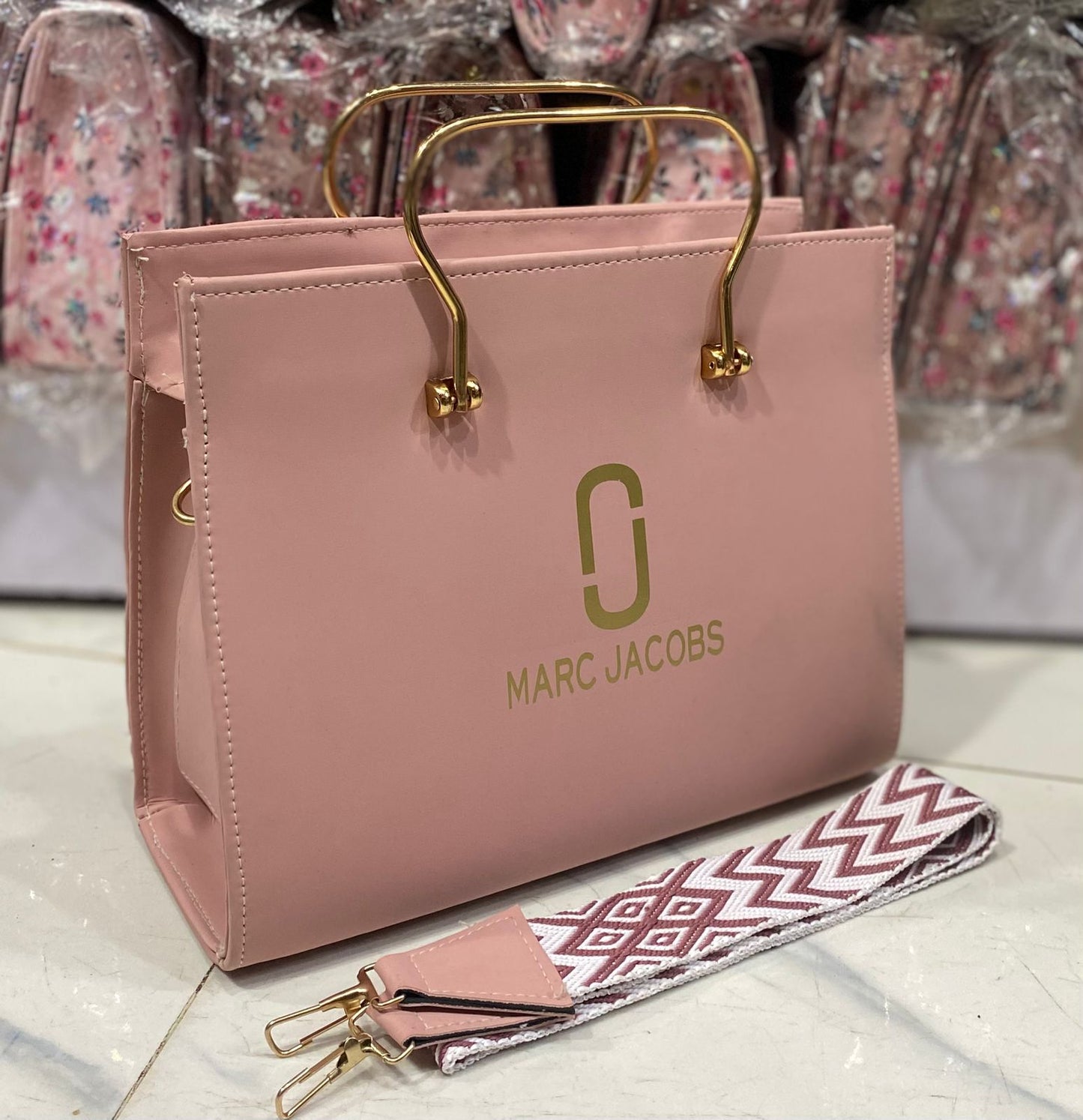 MJ Jumbo Bag vintege pink