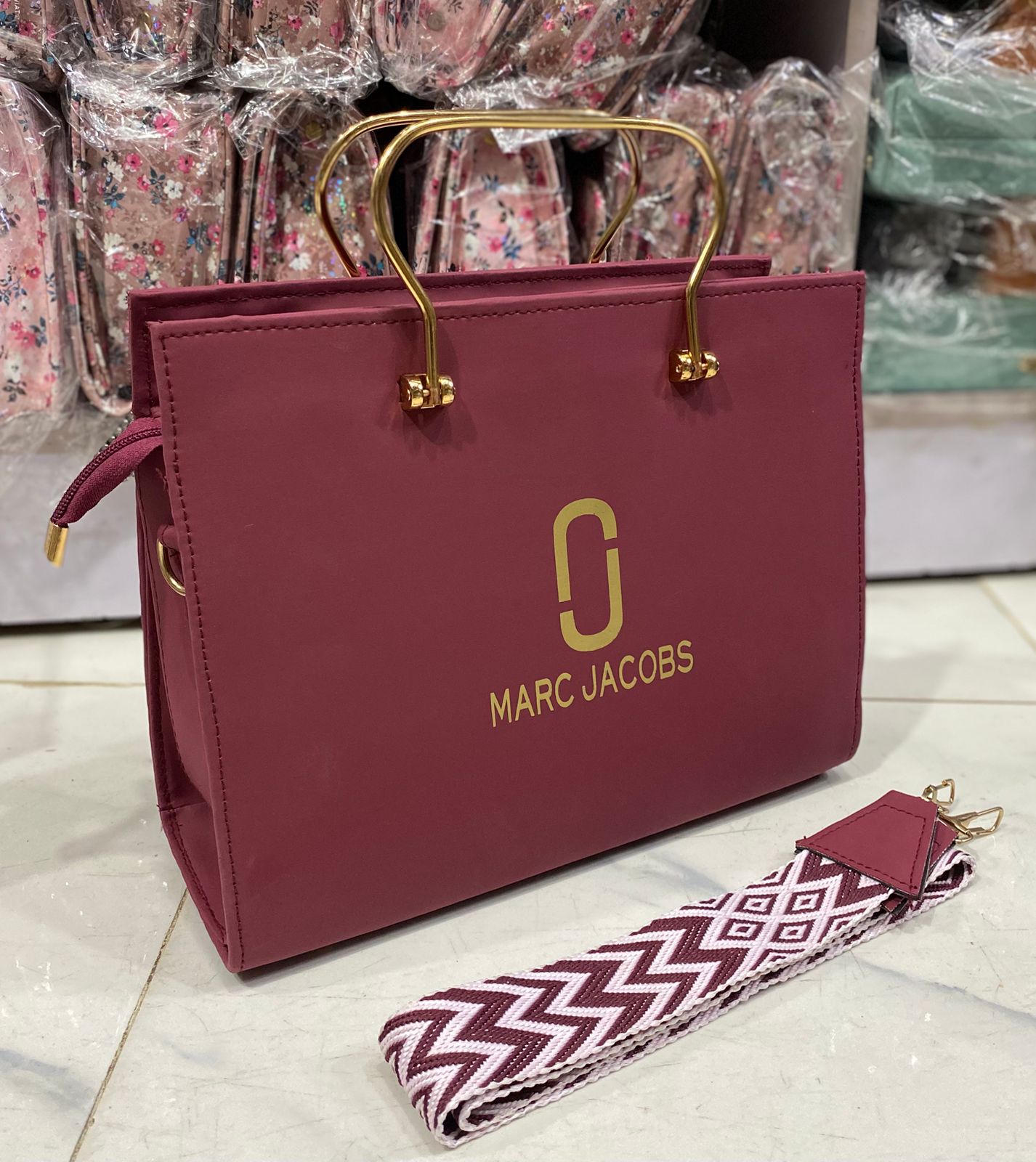 MJ Jumbo Bag mohognay