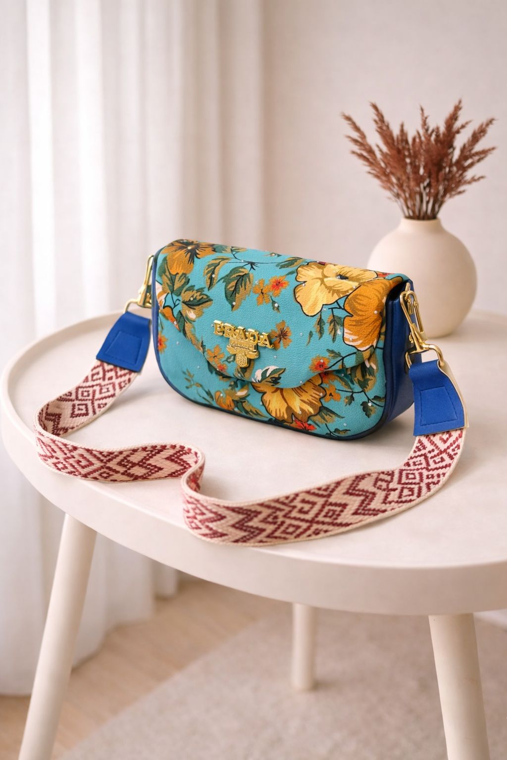 Kids Mini Prada Bag baby blue