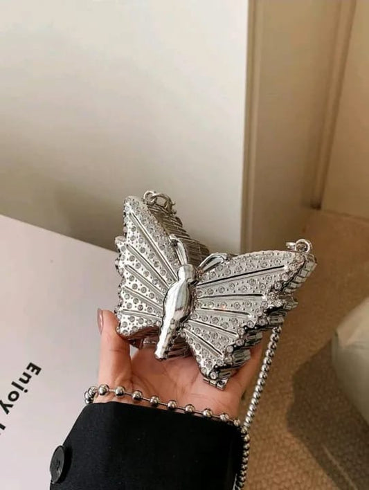 Korean Rhinestone steel gray