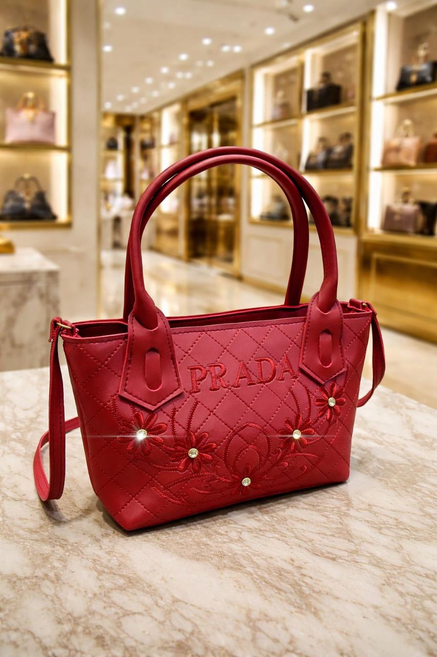 Synthetic Leather Bag watermelon