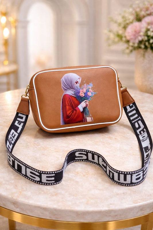 hijab face bag hezalnut