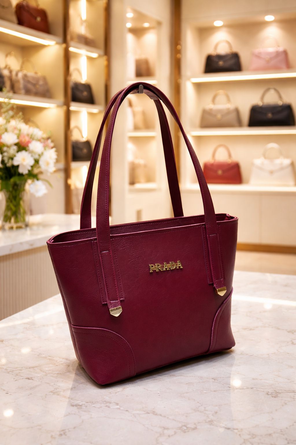 Tote Bag maroon