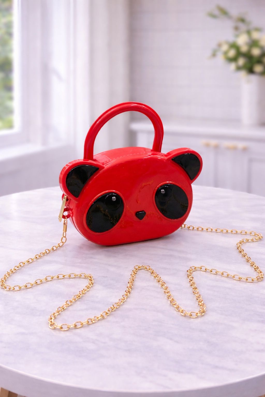 Kids Panda Mini Fiber brunt orange