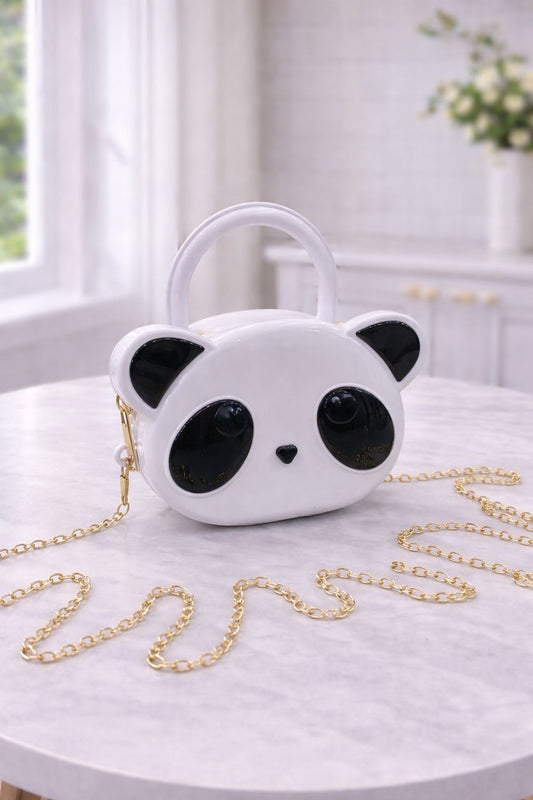 Kids Panda Mini Fiber pure white