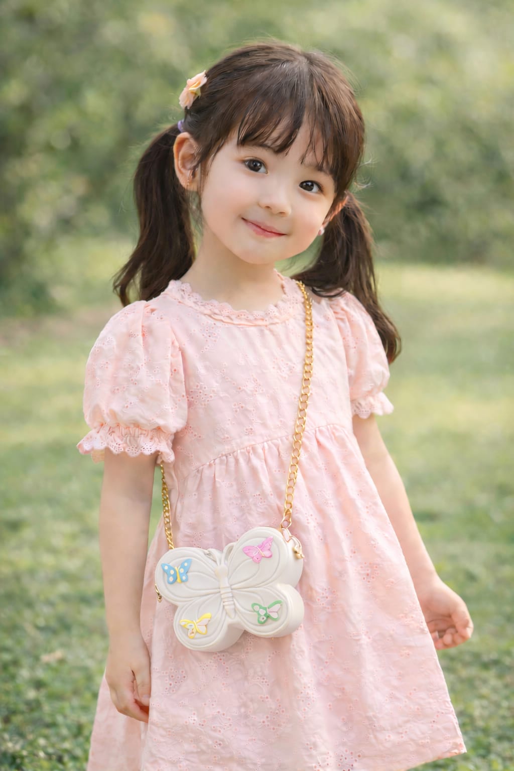 Kids Mini Fiber Bag pistal pink