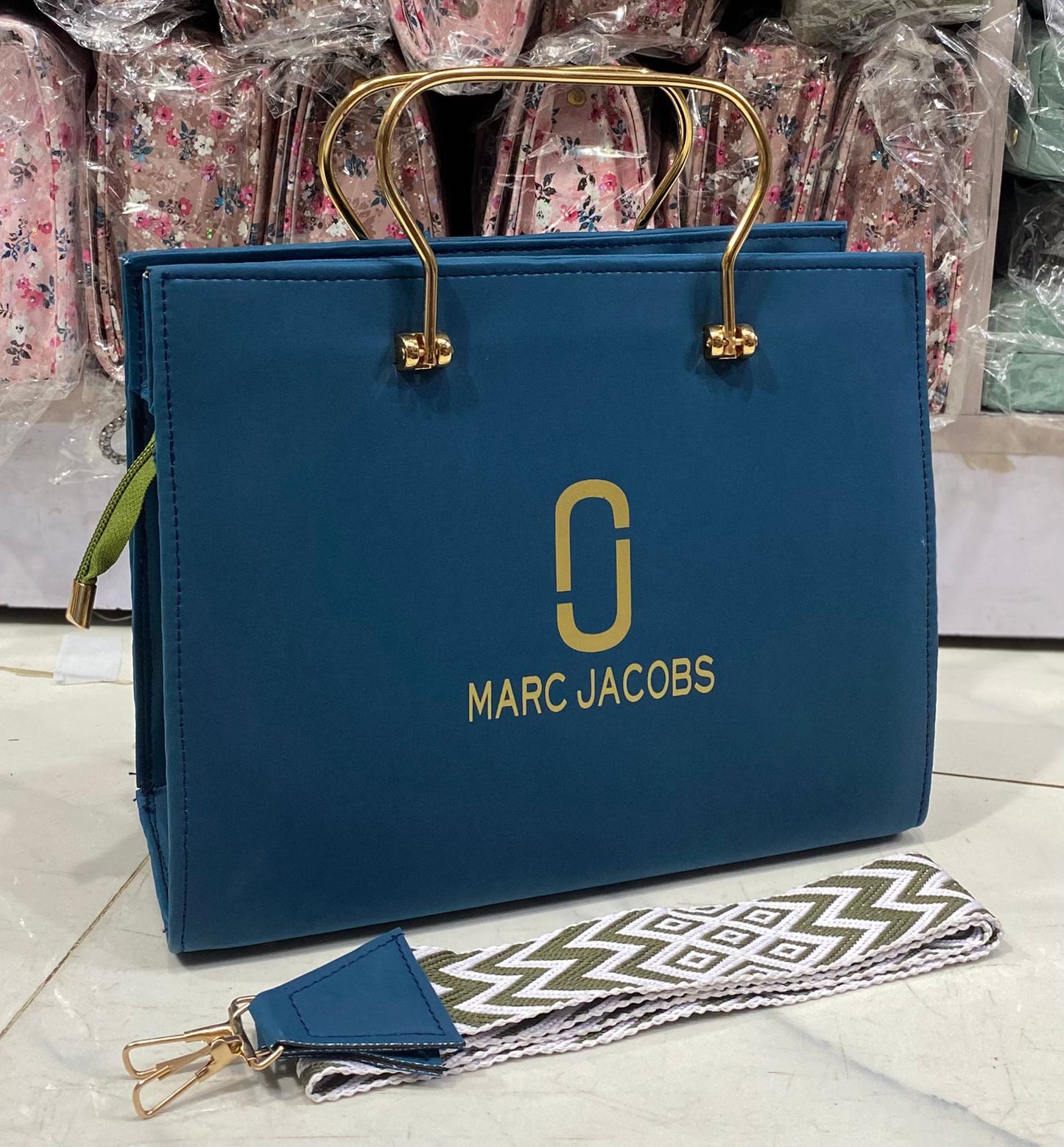 MJ Jumbo Bag lake blue