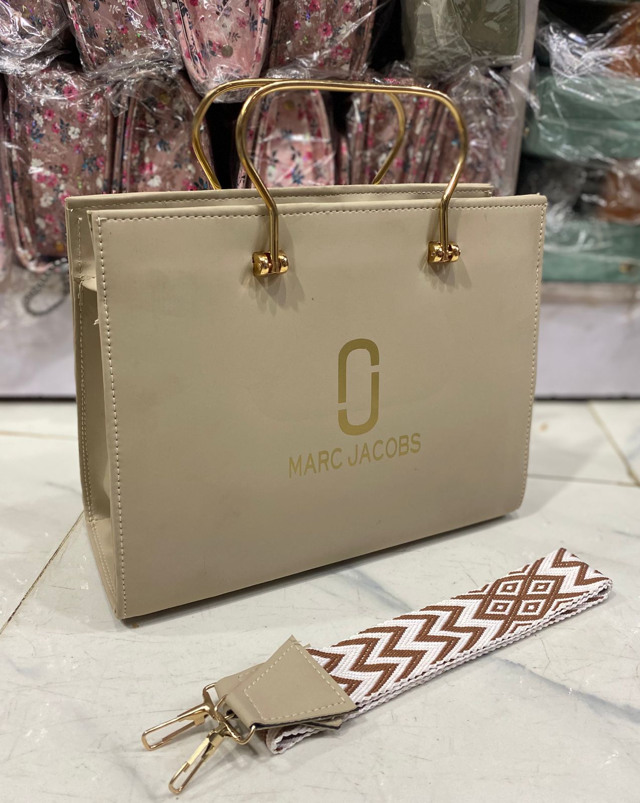 MJ Jumbo bag beige