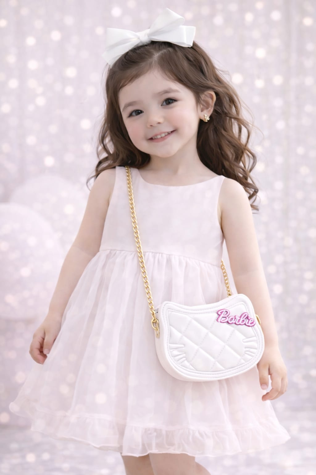 Barbie Mini Fibre Bag pure white