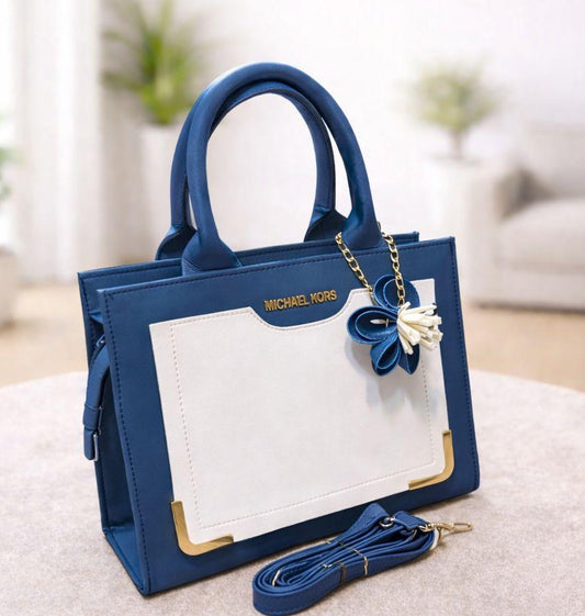 MK Front Flower Ketchain lake blue