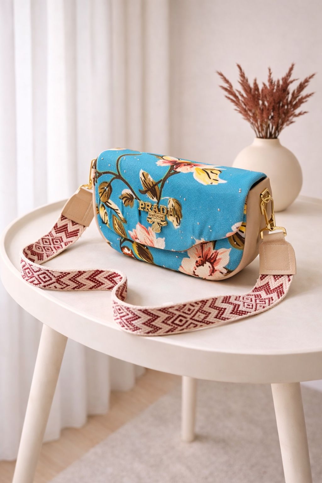 Kids Mini Prada Bag sapphire