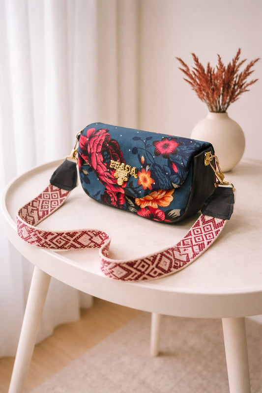 Kids Mini Prada Bag charcoal gray