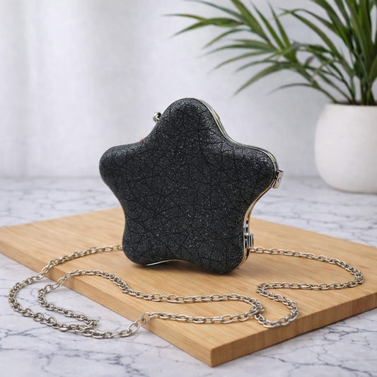 STAR Shape Mini Bags black