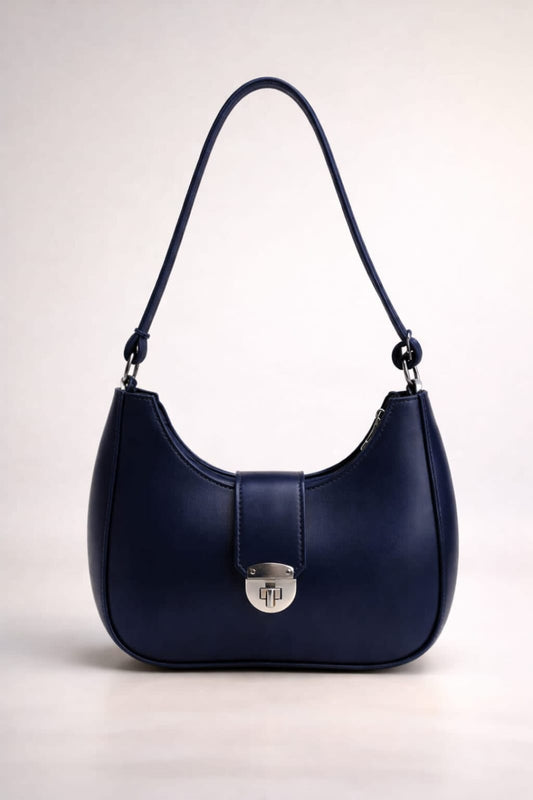 New Half Moon Bag navy blue