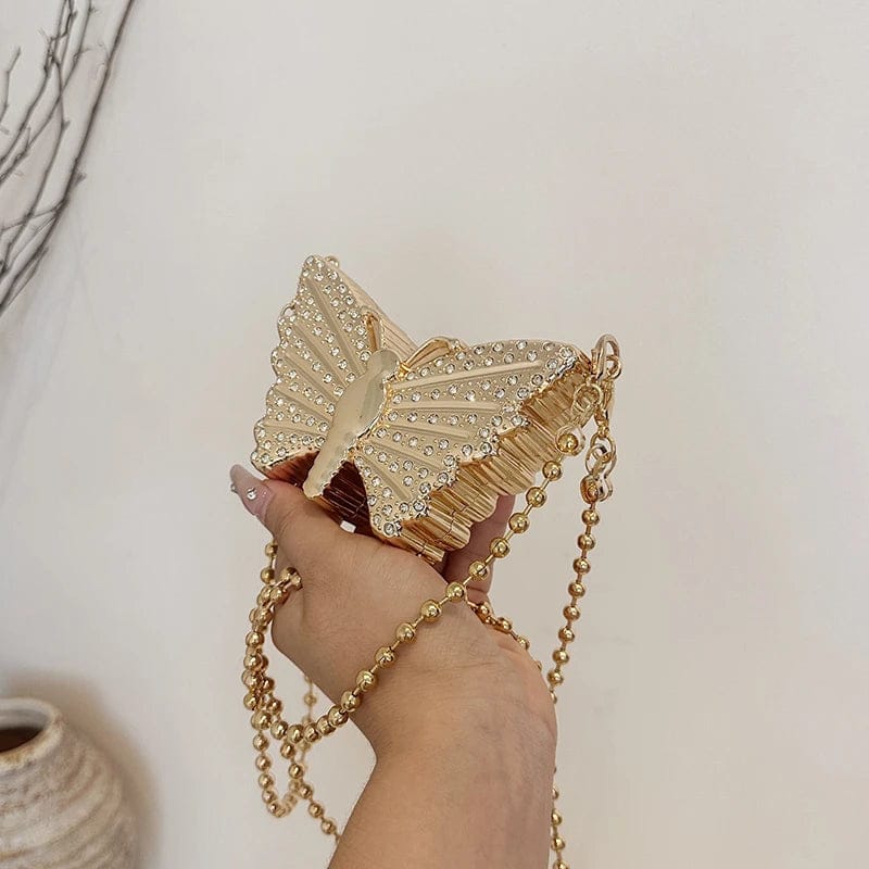 Korean Rhinestone golden ash