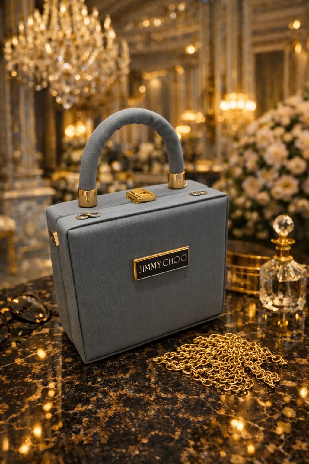 JC Cross Body Bag denim gray