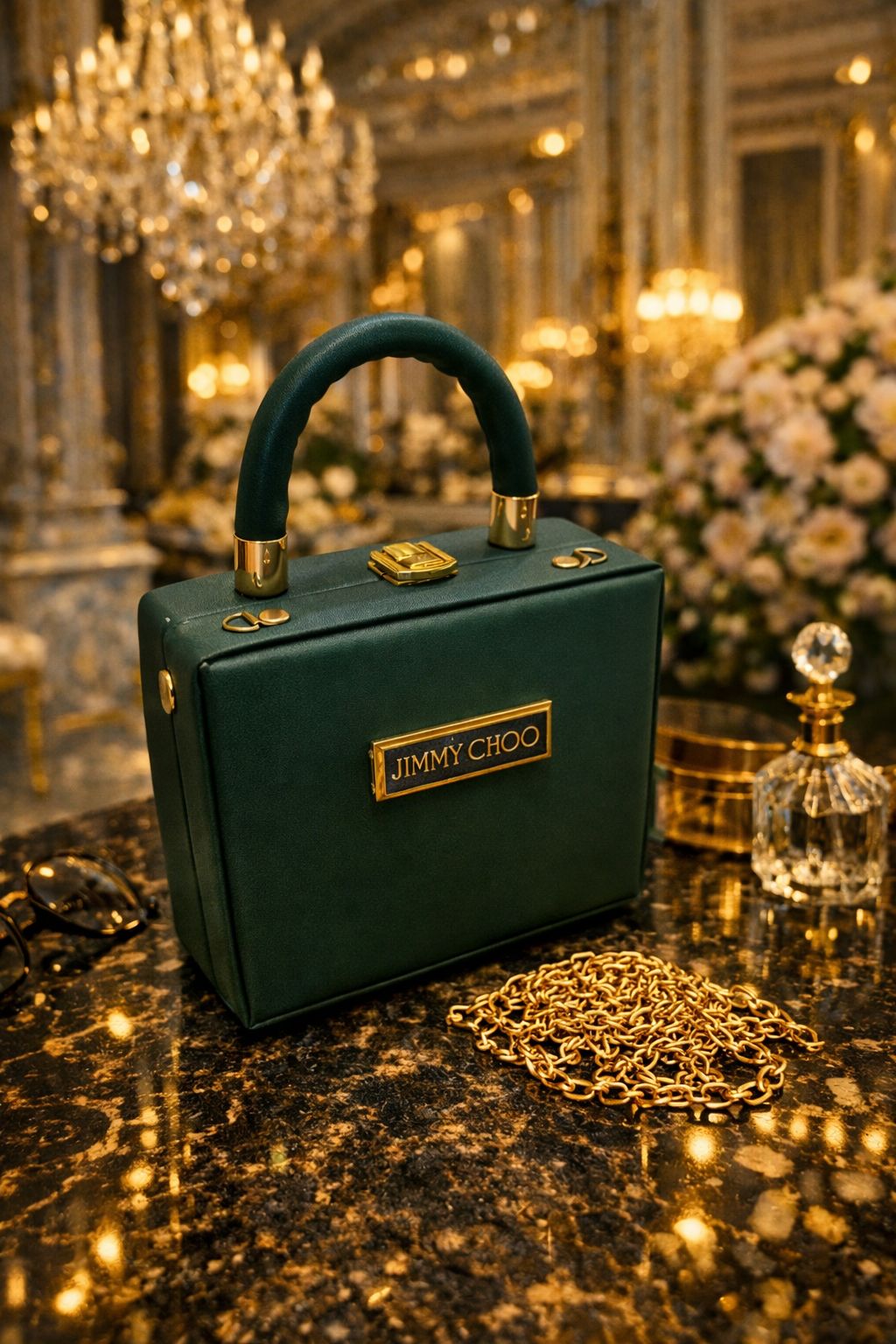 JC Cross Body Bag bottle green