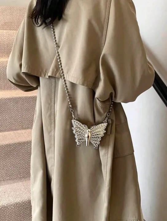 Korean Rhinestone golden ash